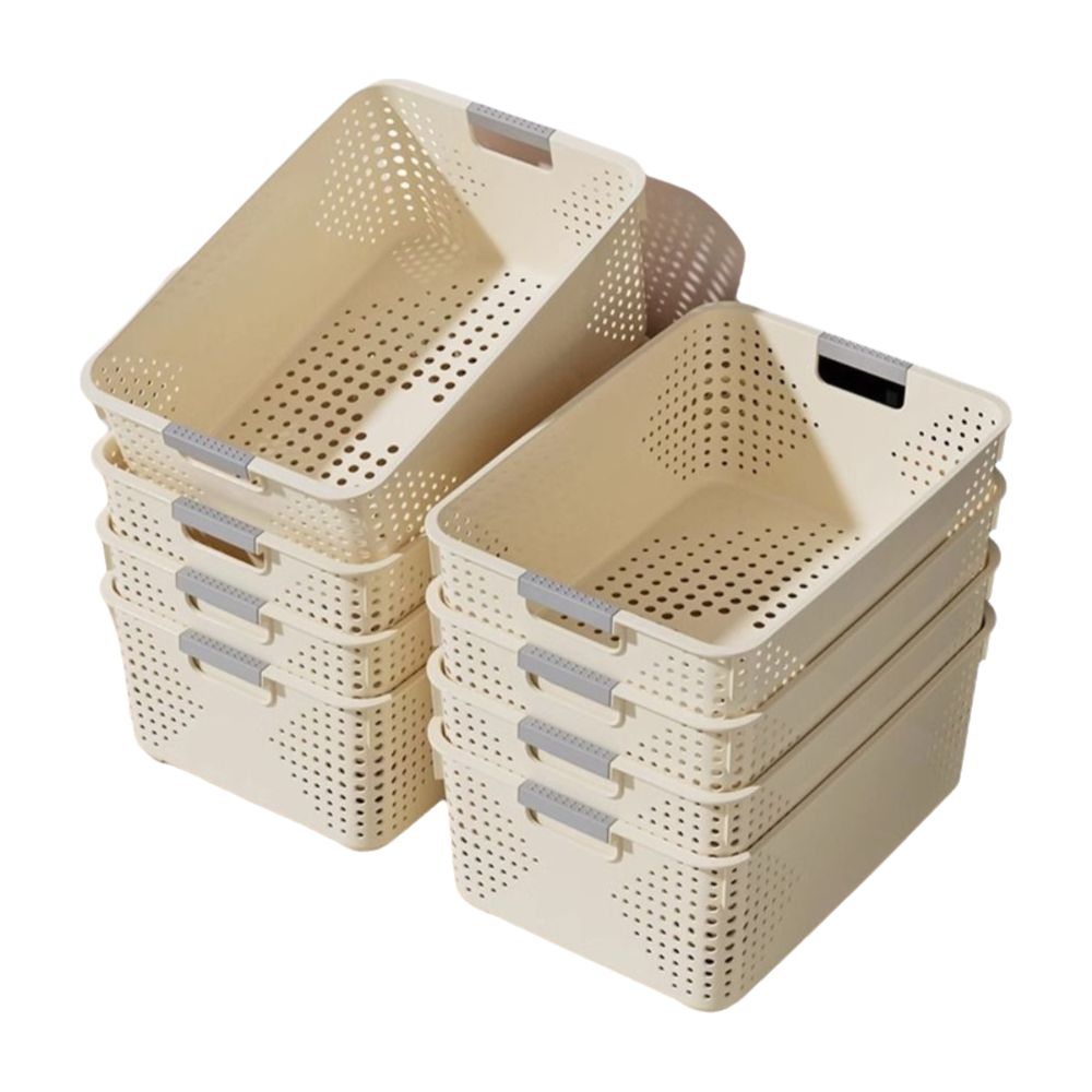 Food Snacks Basket - Cesta de armazenamento de plástico durável,