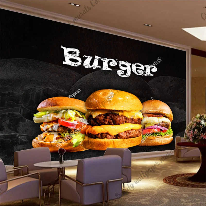 Food Snacks Background - Papel de parede personalizado com foto