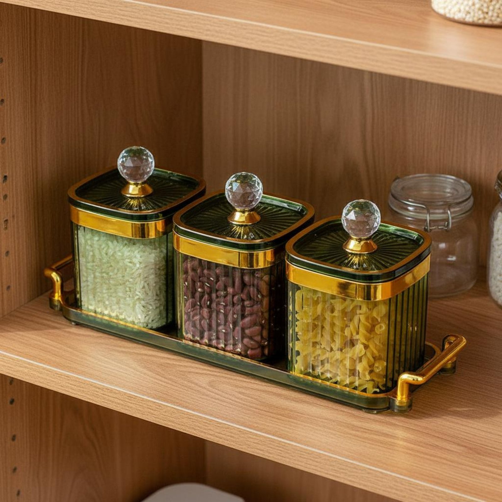 Food Snacks Candy - Conjunto de Recipientes Decorativos para Lanches