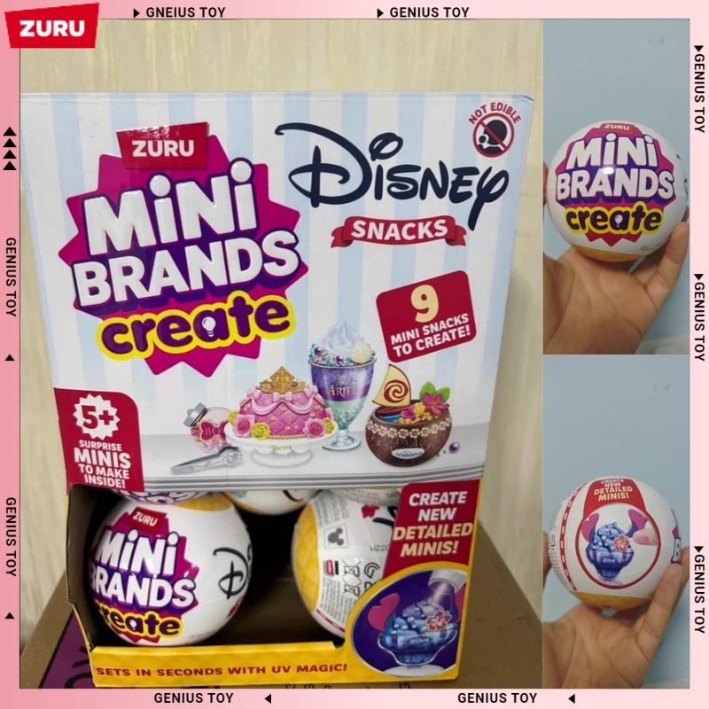 Food Snacks Brands - ZURU Mini Brands Criação de Snacks