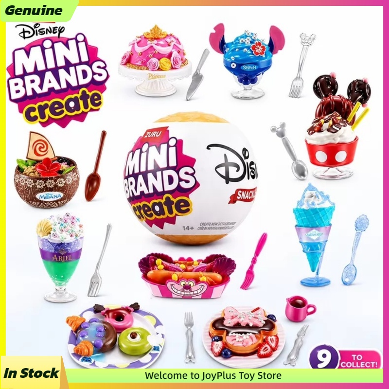Food Snacks Brands - ZURU Mini Brands Série Disney Snacks