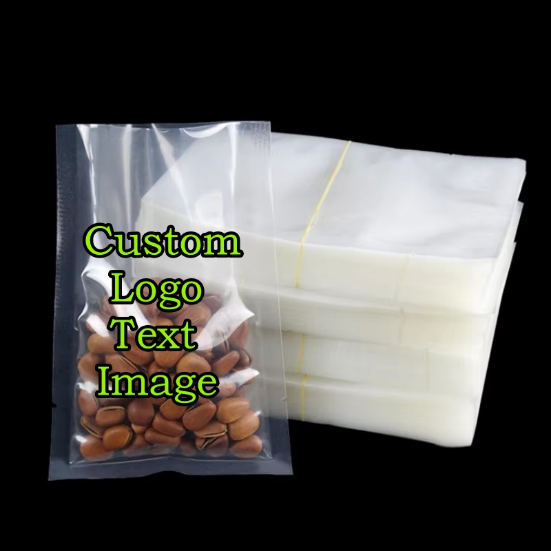 Food Snacks Brands - 100PCS Sacos Plásticos Transparentes a Vácuo