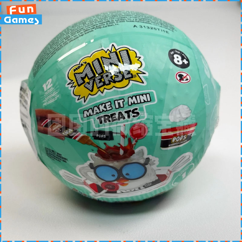 Food Snacks Brands - MGA miniverse mini bola cega brinquedos