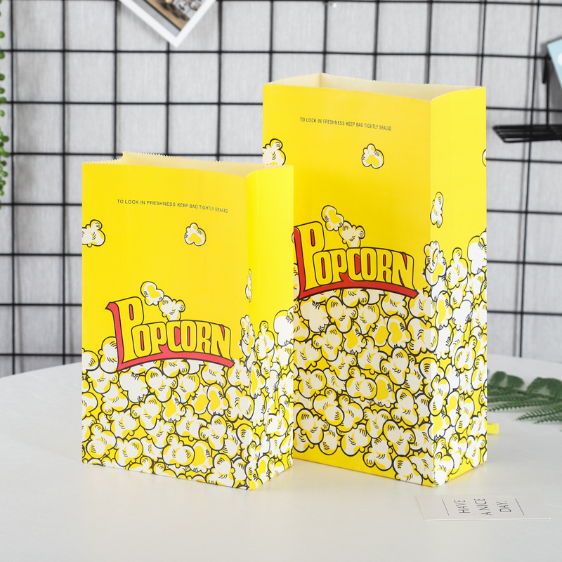 Sacos de papel amarelos para a - Food Snacks Candy avaliação e preço