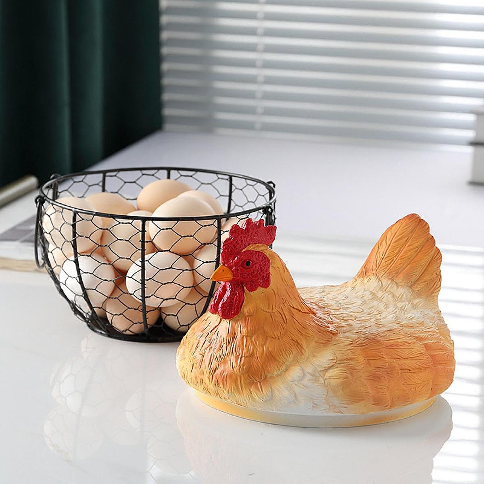Cesta de ovos com tampa, supri - Food Snacks Basket avaliação e preço