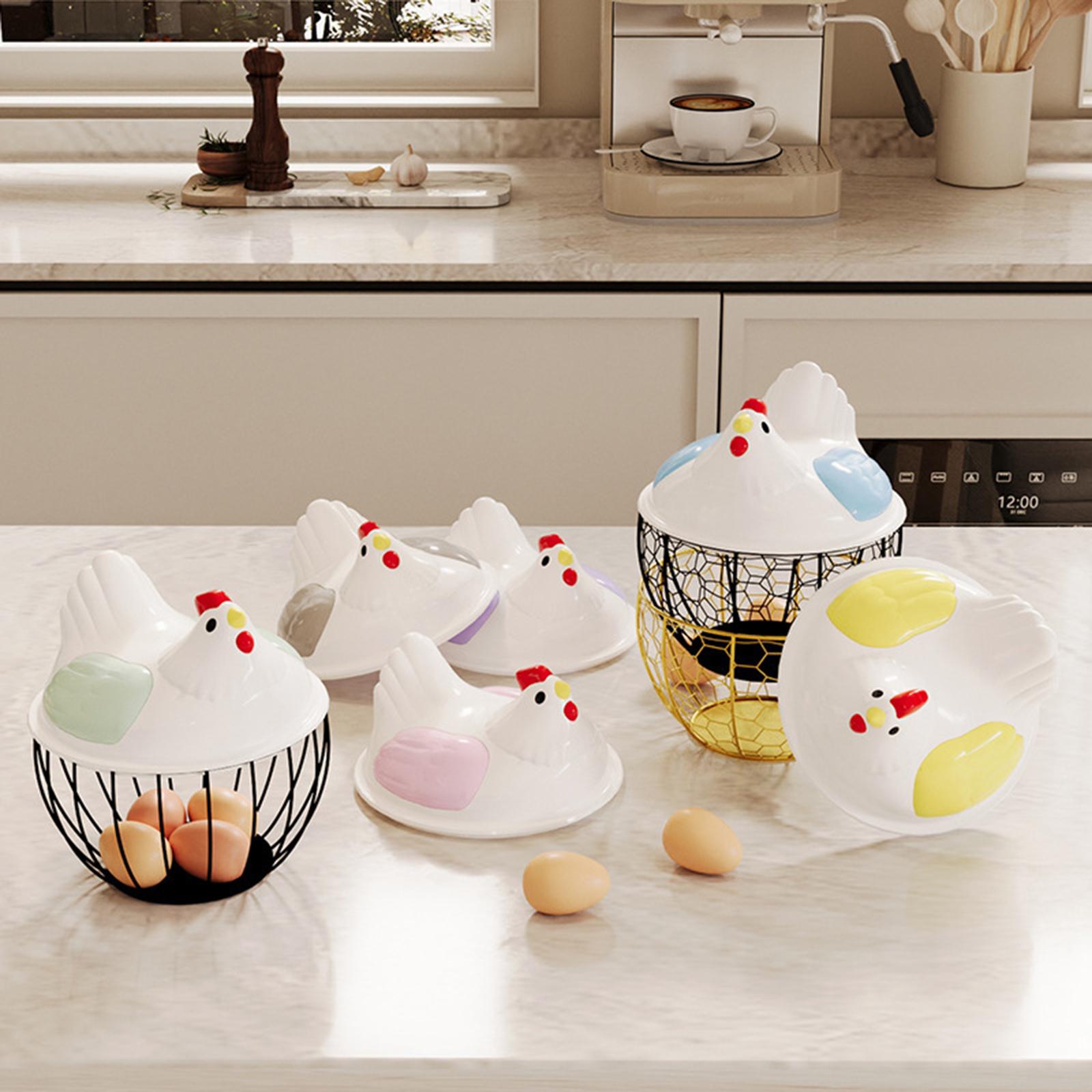 Cesta de ovos com tampa, supri - Food Snacks Basket avaliação e preço