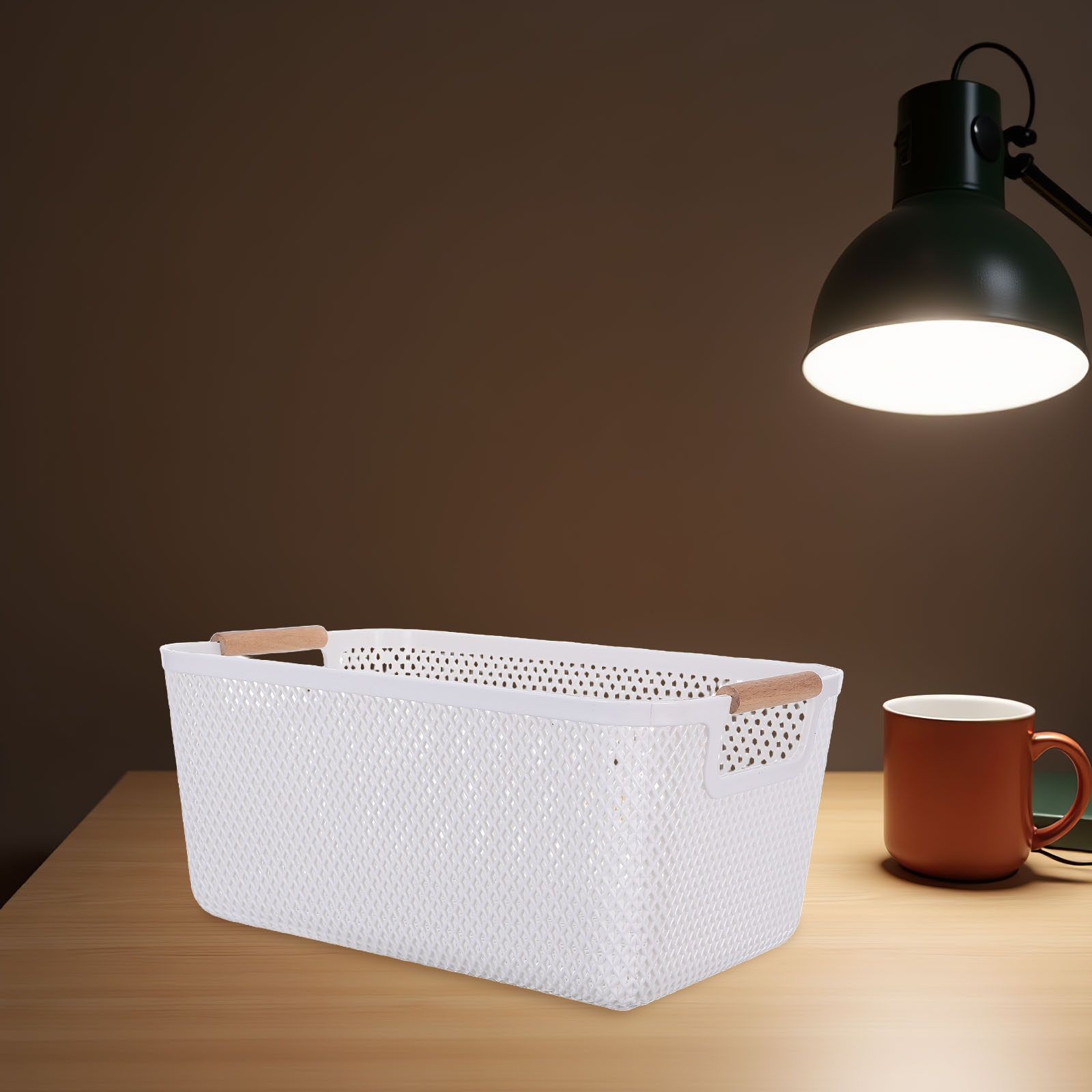 Cesto de Armazenamento de Plás - Food Snacks Basket avaliação e preço