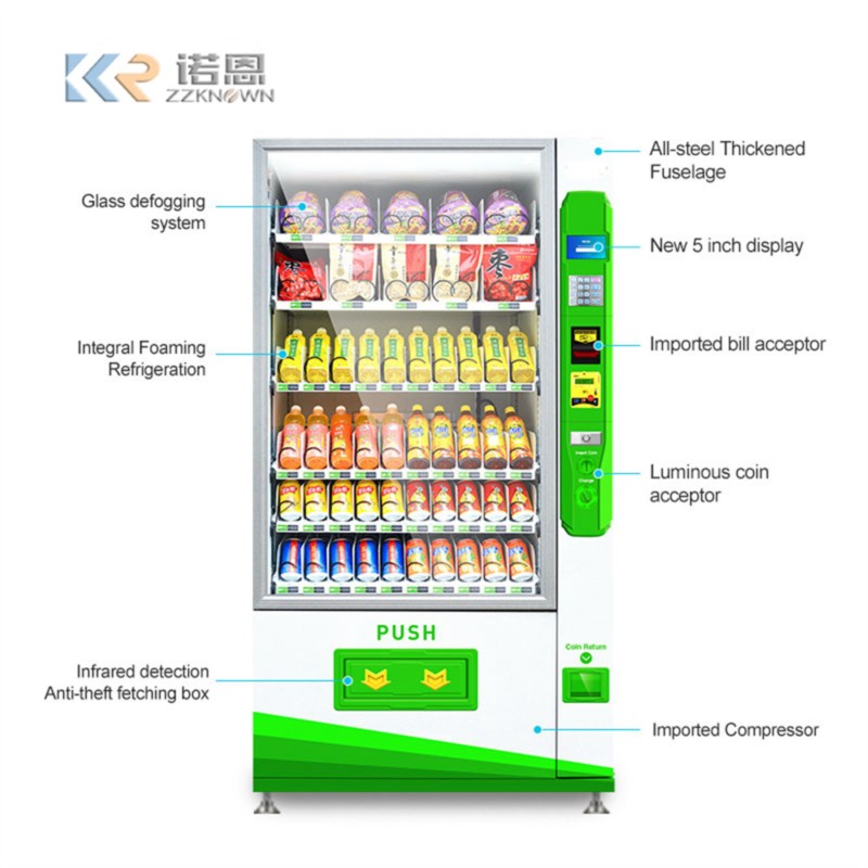 Máquina de Venda Automática de - Food Snacks Candy avaliação e preço
