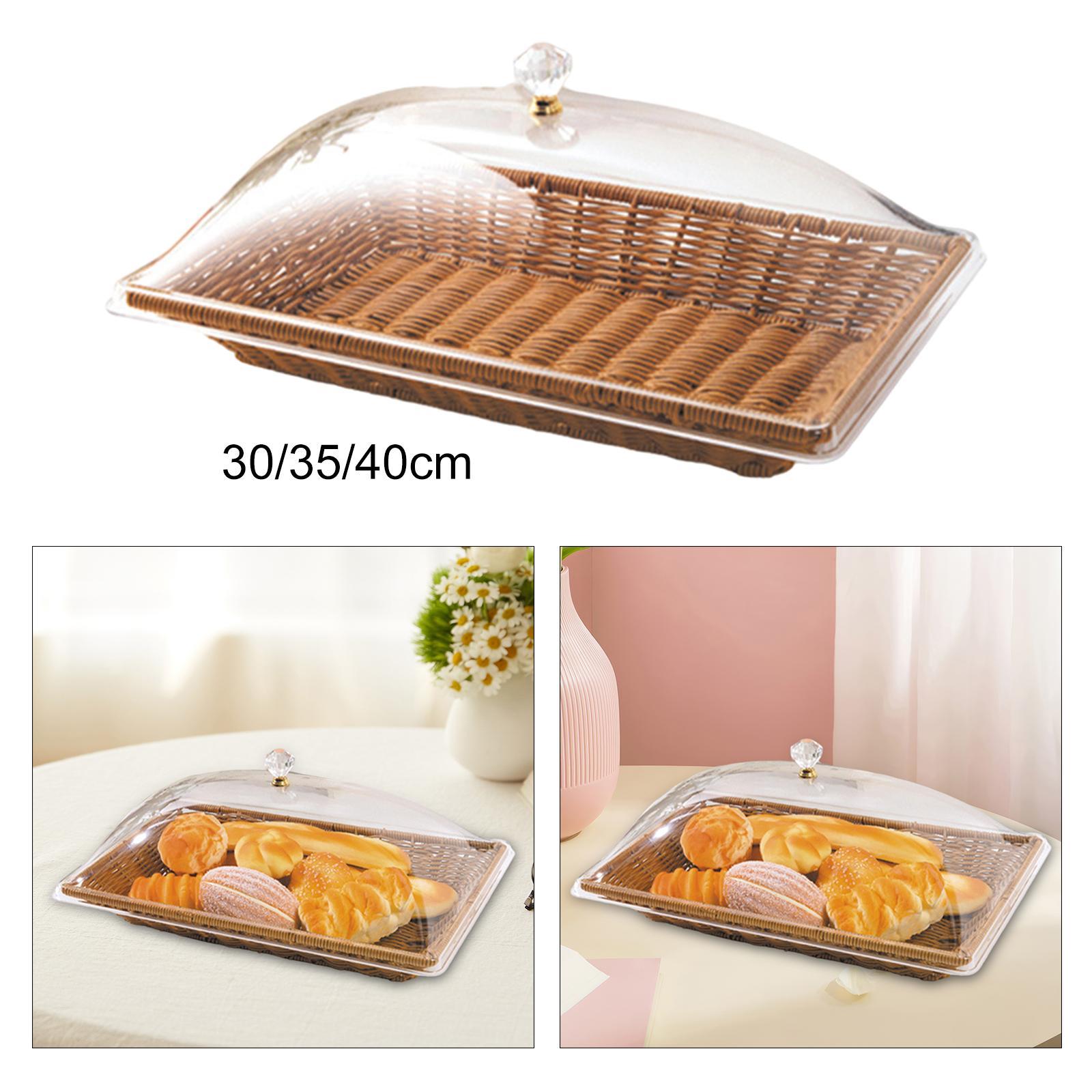 Cesta de Pão de Imitação de Ra - Food Snacks Basket avaliação e preço