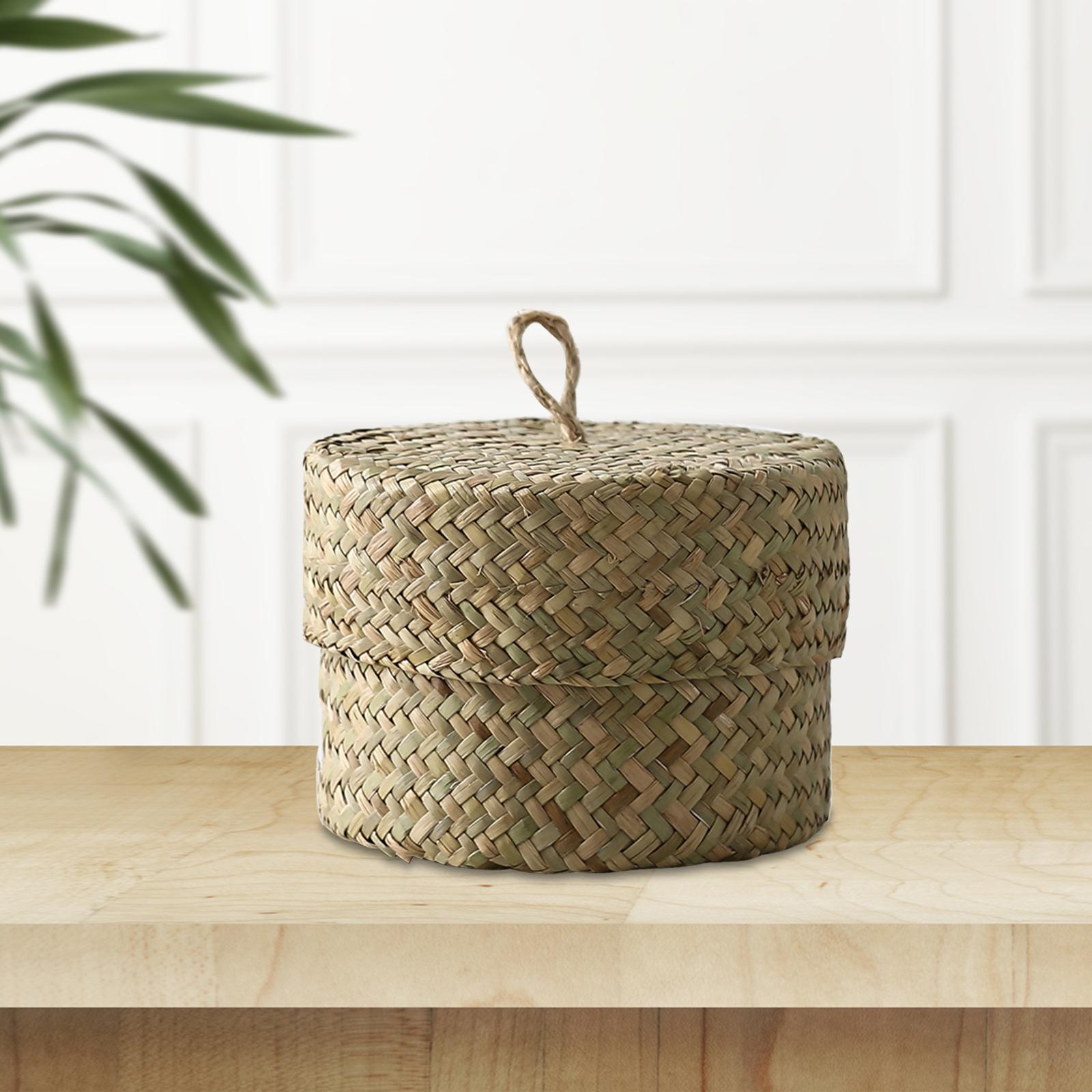 Cesta de Armazenamento de Palh - Food Snacks Basket avaliação e preço