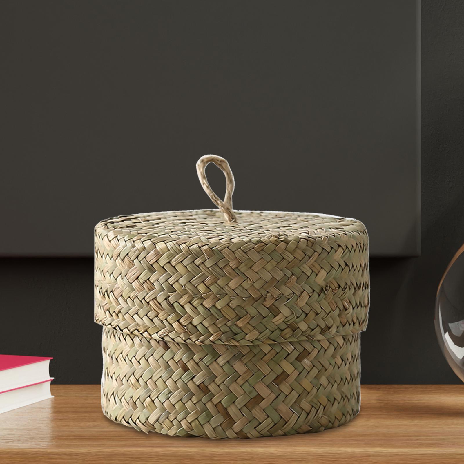 Cesta de Armazenamento de Palh - Food Snacks Basket avaliação e preço