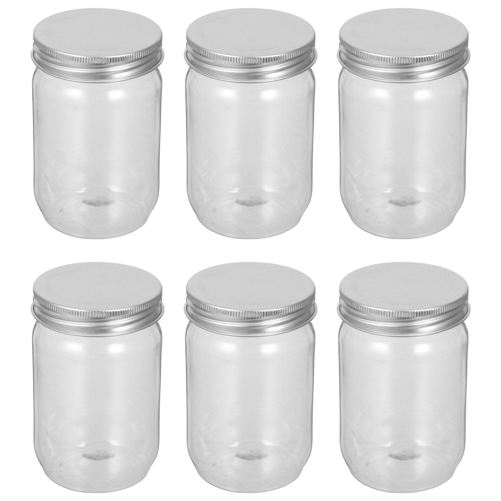 Conjunto de 6 Frascos de Plást - Food Snacks Candy avaliação e preço