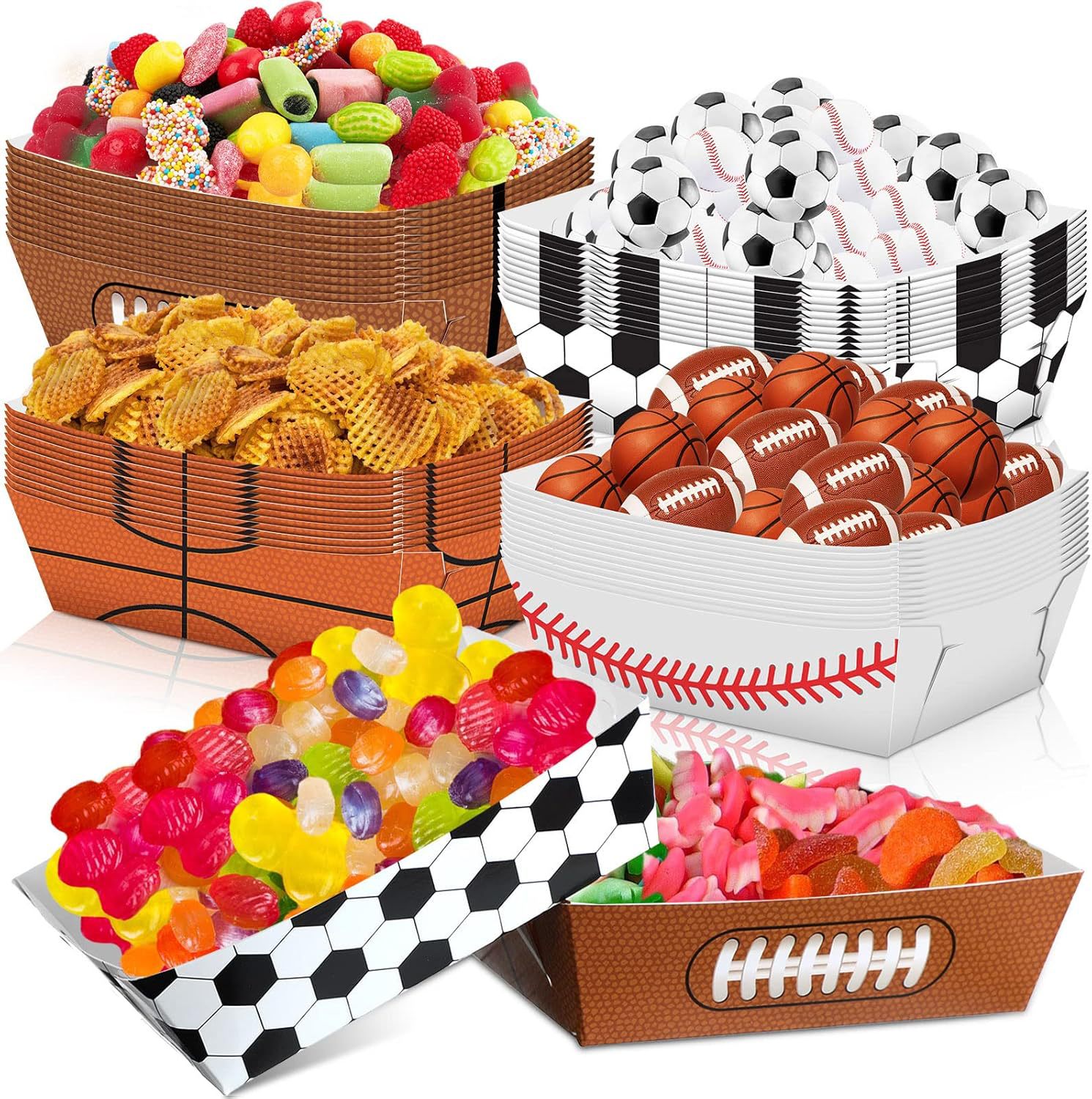 6-48 peças de Bandejas Descart - Food Snacks For Baby Shower avaliação e preço