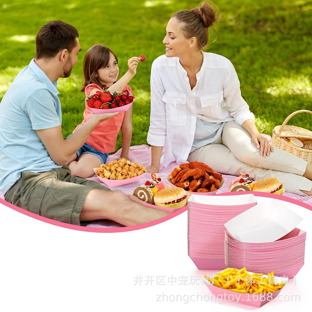 Bandeja de papel em formato de - Food Snacks For Baby Shower avaliação e preço